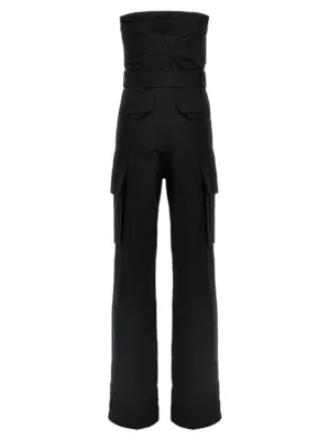 'Cassandre' bustier jumpsuit 789862Y1A621000 SAINT LAURENT Black