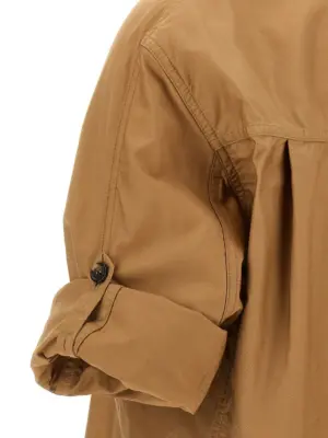 Twill blouse Spring Summer 2024 SAINT LAURENT Beige