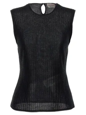 Armor top ALEXANDER MCQUEEN Black