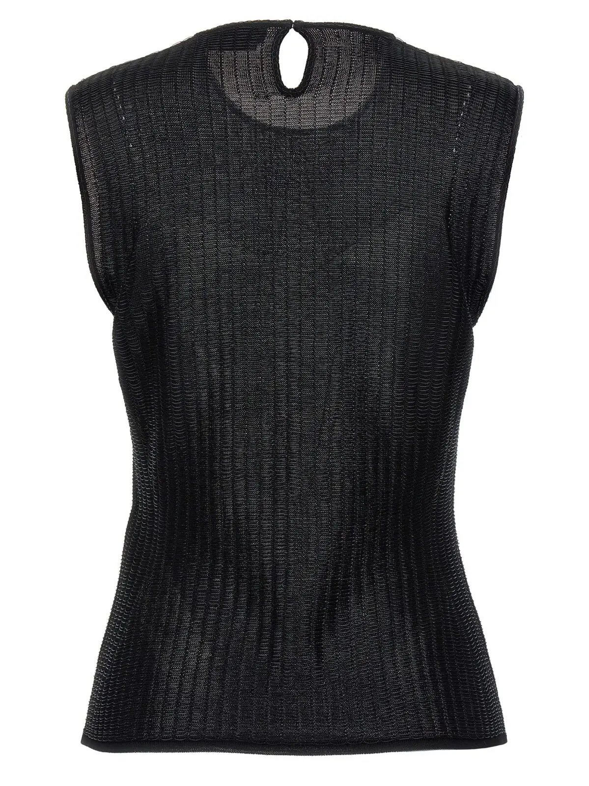 Топ броньований Alexander Mcqueen Чорний 2 Armor top 791074Q1A9N1013 ALEXANDER MCQUEEN Black