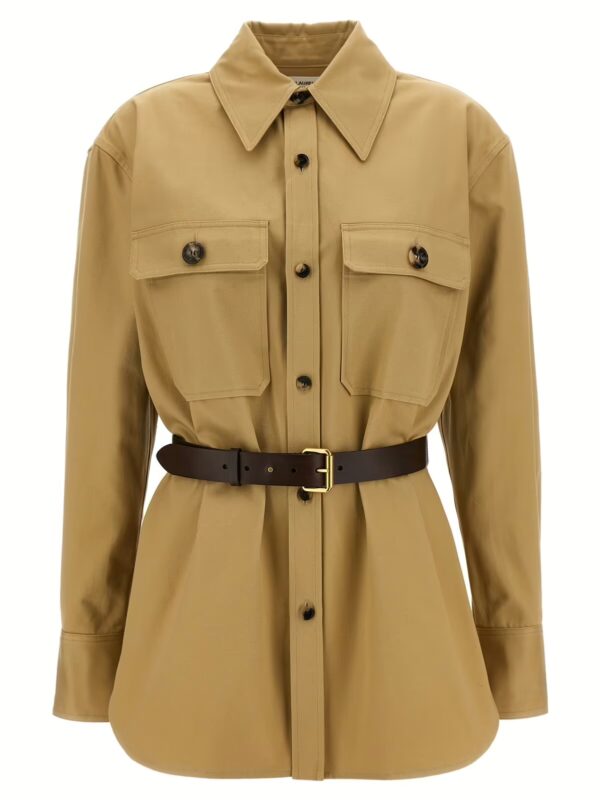 'Saharienne' shirt SAINT LAURENT Beige