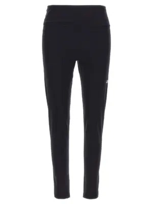 Reflective logo leggings BALENCIAGA Black