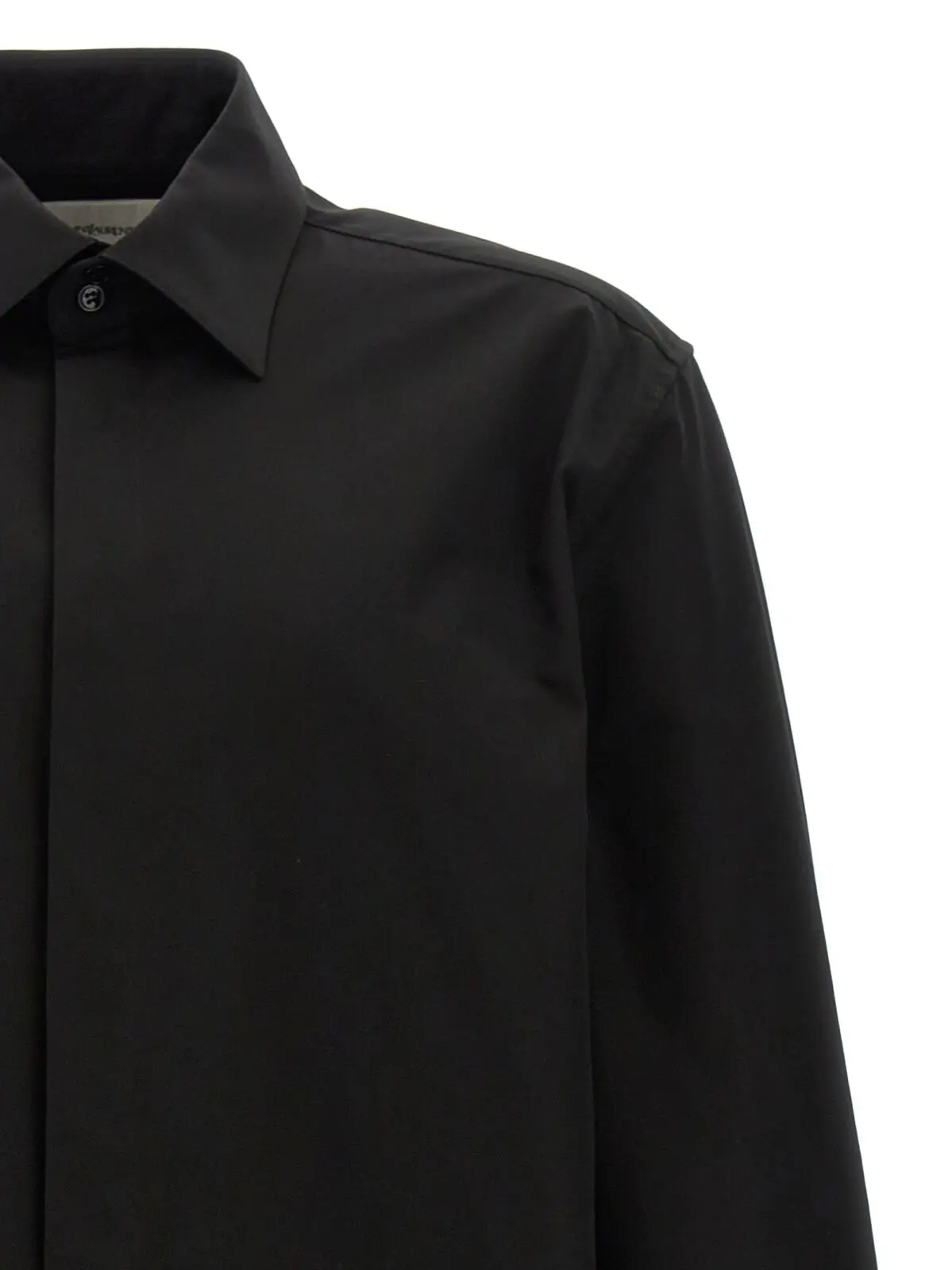 Сорочка Cassandre Saint Laurent Чорна 3 'Cassandre' shirt Man SAINT LAURENT Black