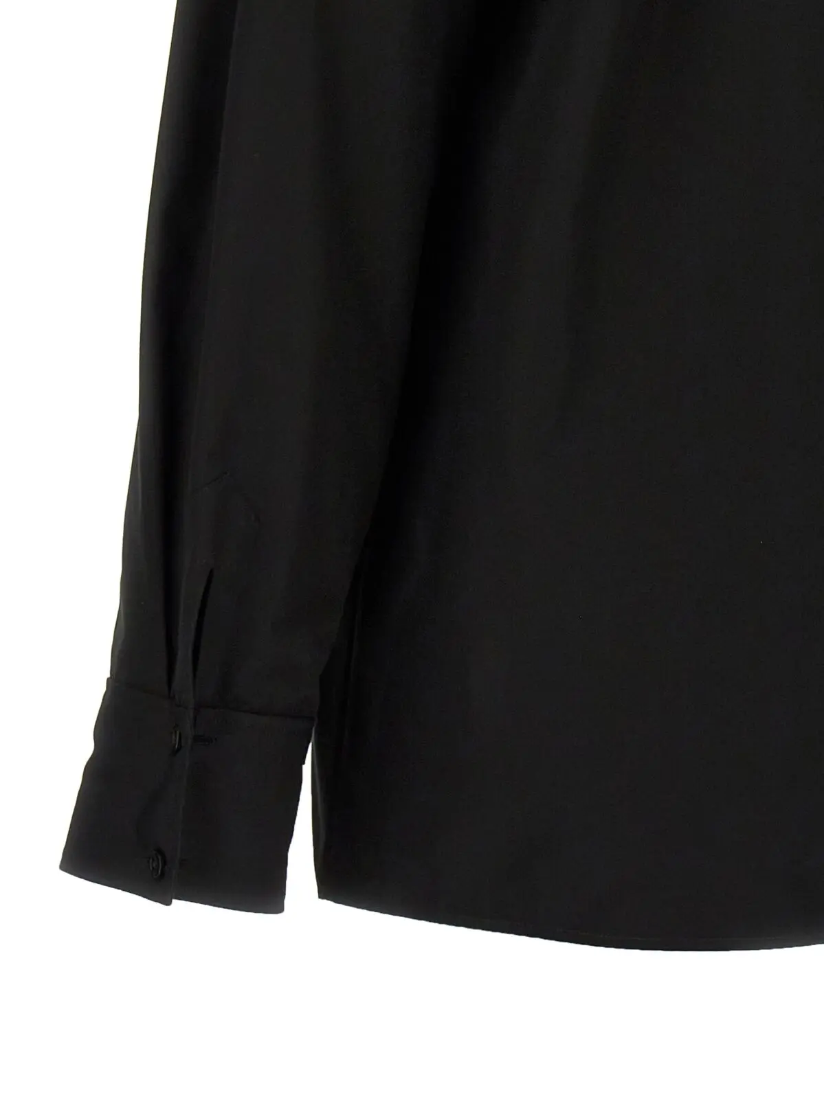 Сорочка Cassandre Saint Laurent Чорна 4 'Cassandre' shirt 100% cotton SAINT LAURENT Black