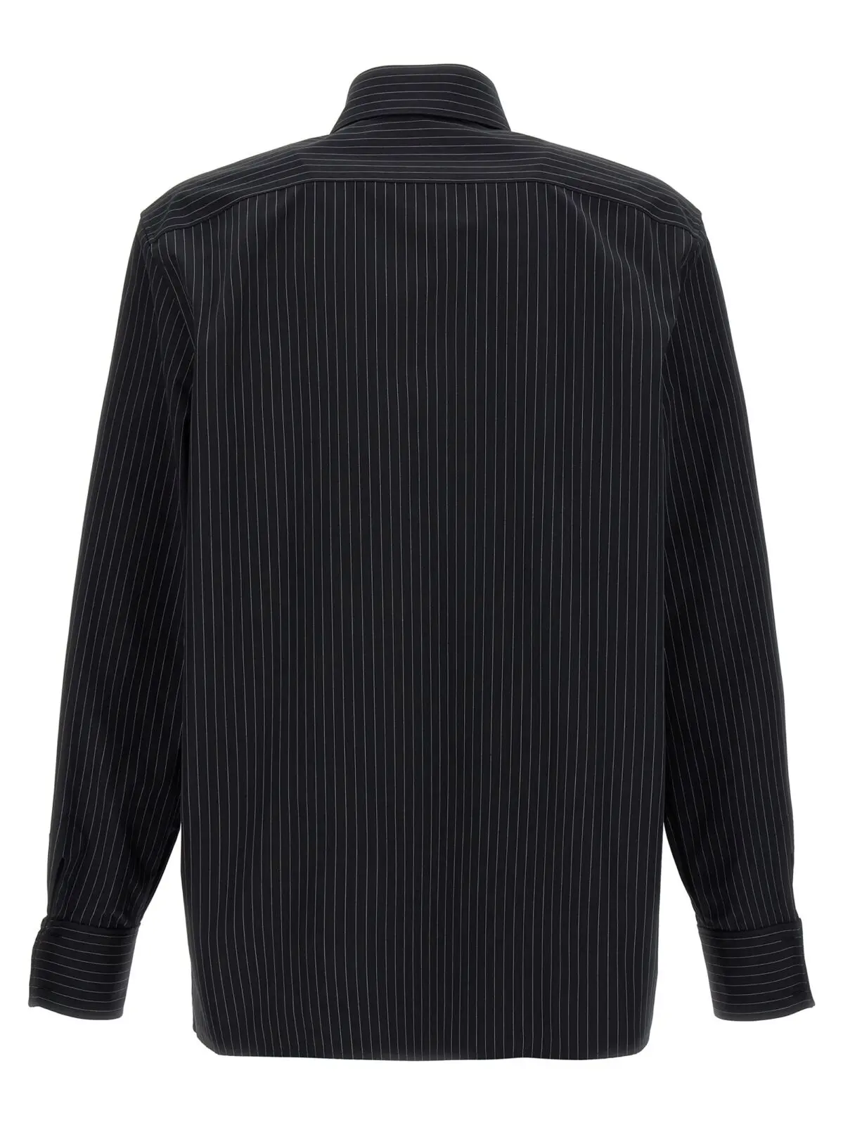 Сорочка Saint Laurent Striped Чорно-біла 2 Striped shirt 793321Y1J141095 SAINT LAURENT White/Black
