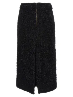 Tweed midi skirt 793601T33281000 BALENCIAGA Black