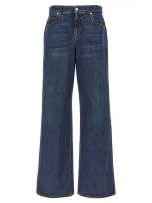 Denim jeans MCQUEEN Blue
