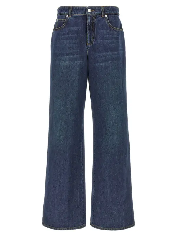 Denim jeans MCQUEEN Blue