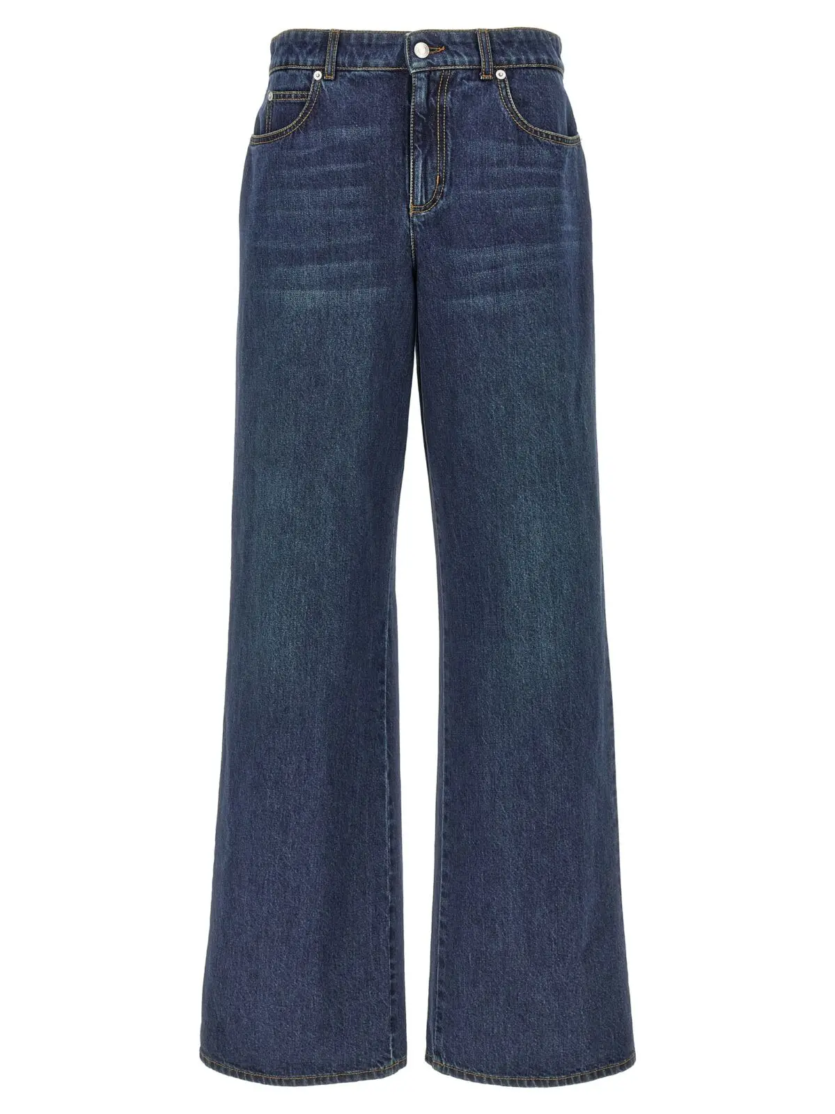 Джинси Alexander Mcqueen Denim Сині 1 Denim jeans MCQUEEN Blue