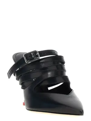 Strap mules 797598WIFD71037 MCQUEEN Black