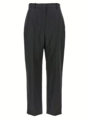 Pinstripe pants MCQUEEN Gray