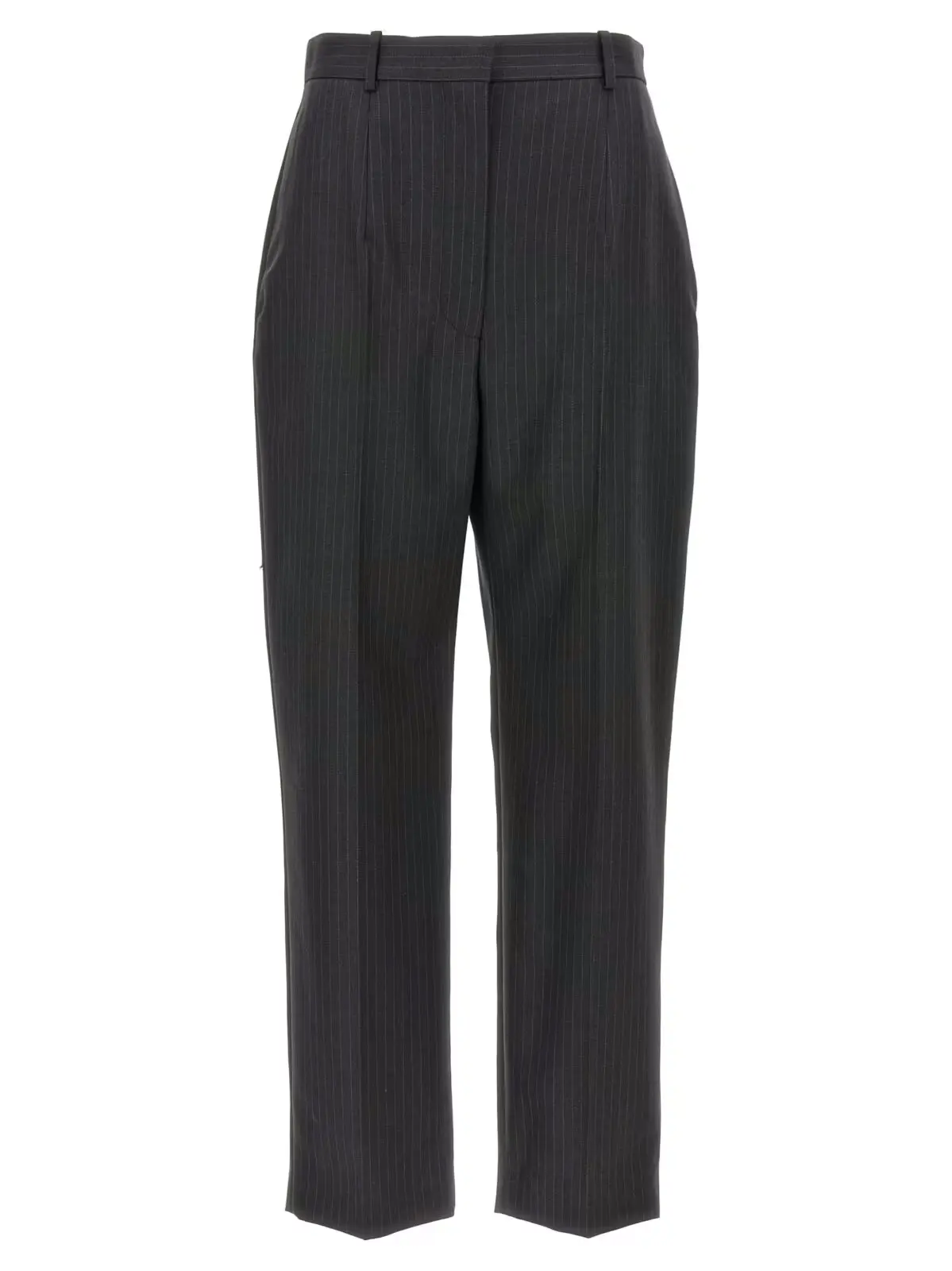 Штани в смужку Alexander Mcqueen Сірі 1 Pinstripe pants MCQUEEN Gray