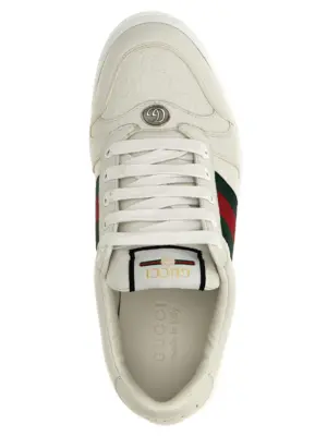 'Screener' sneakers 100% lamb leather (Ovis aries) GUCCI White