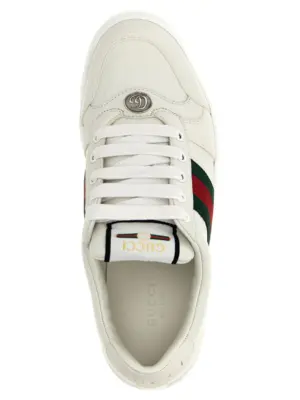 'Screener' sneakers 100% lamb leather (Ovis aries) GUCCI White