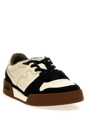 'Fendi Match' sneakers 7E1493AHH2F1FZB FENDI White/Black