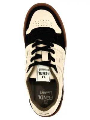 'Fendi Match' sneakers 100% calfskin leather (Bos Taurus) FENDI White/Black
