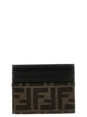 'FF' card holder 7M0164ALWKF0L3T FENDI Brown