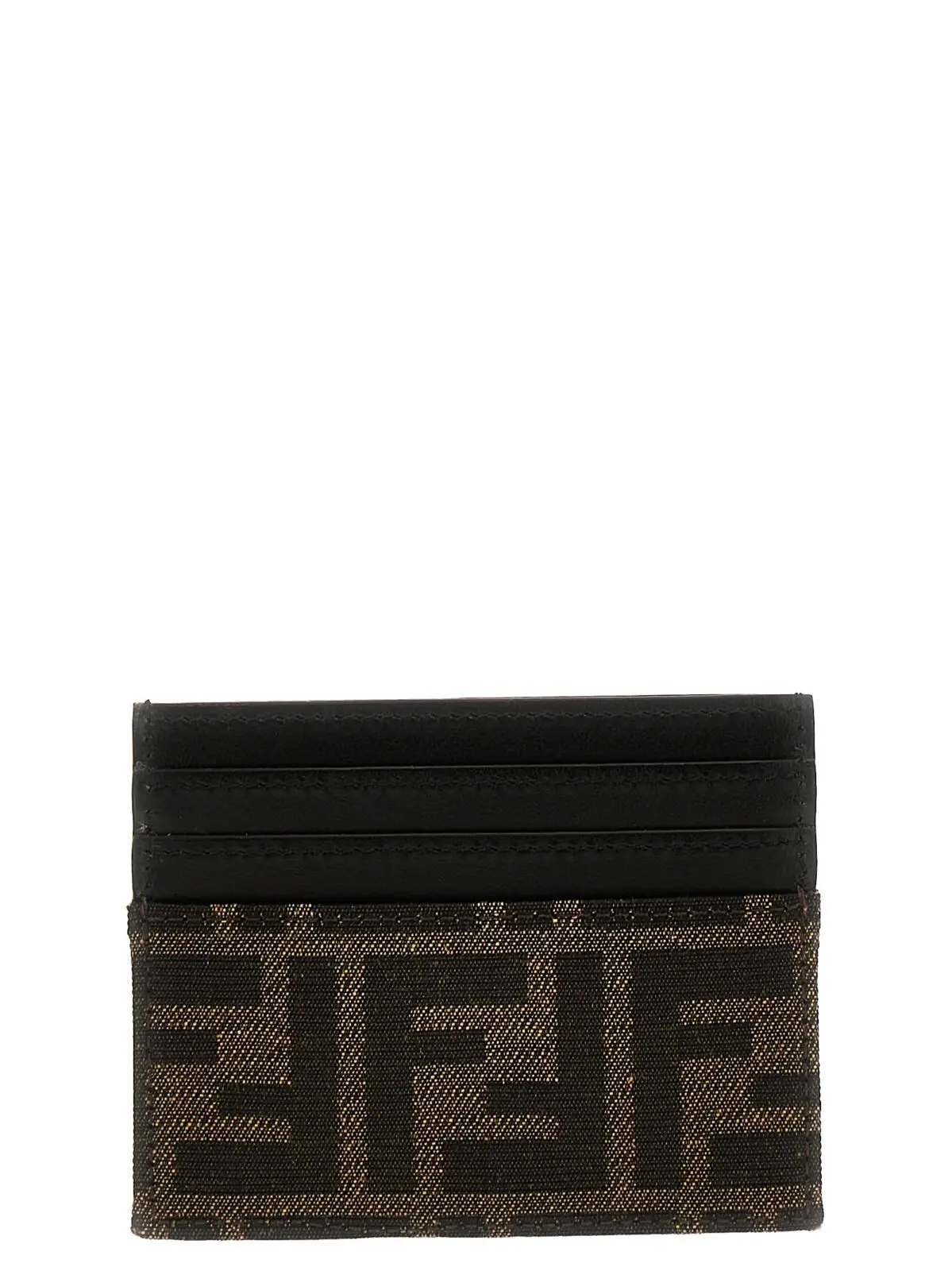 Гаманець FF Fendi Коричневий 2 'FF' card holder 7M0164ALWKF0L3T FENDI Brown