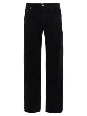 Corduroy trousers SAINT LAURENT Black