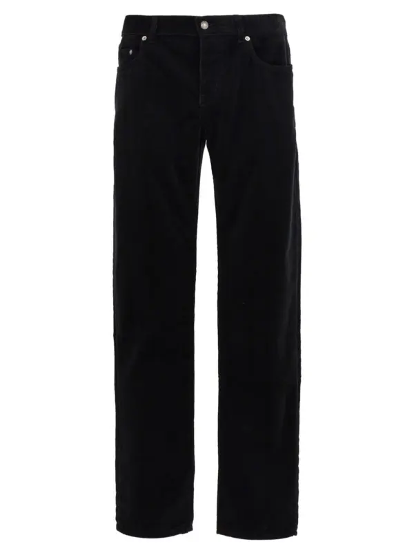 Corduroy trousers SAINT LAURENT Black
