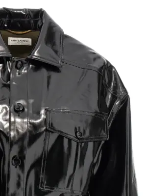 'Sahariana' jacket Woman SAINT LAURENT Black