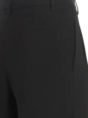 Madge' pants 100% wool BURBERRY Black