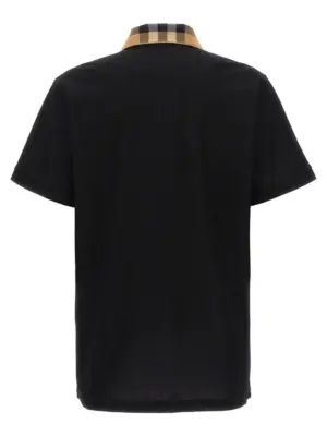 'Cody' polo shirt 8071620BLACK BURBERRY Black