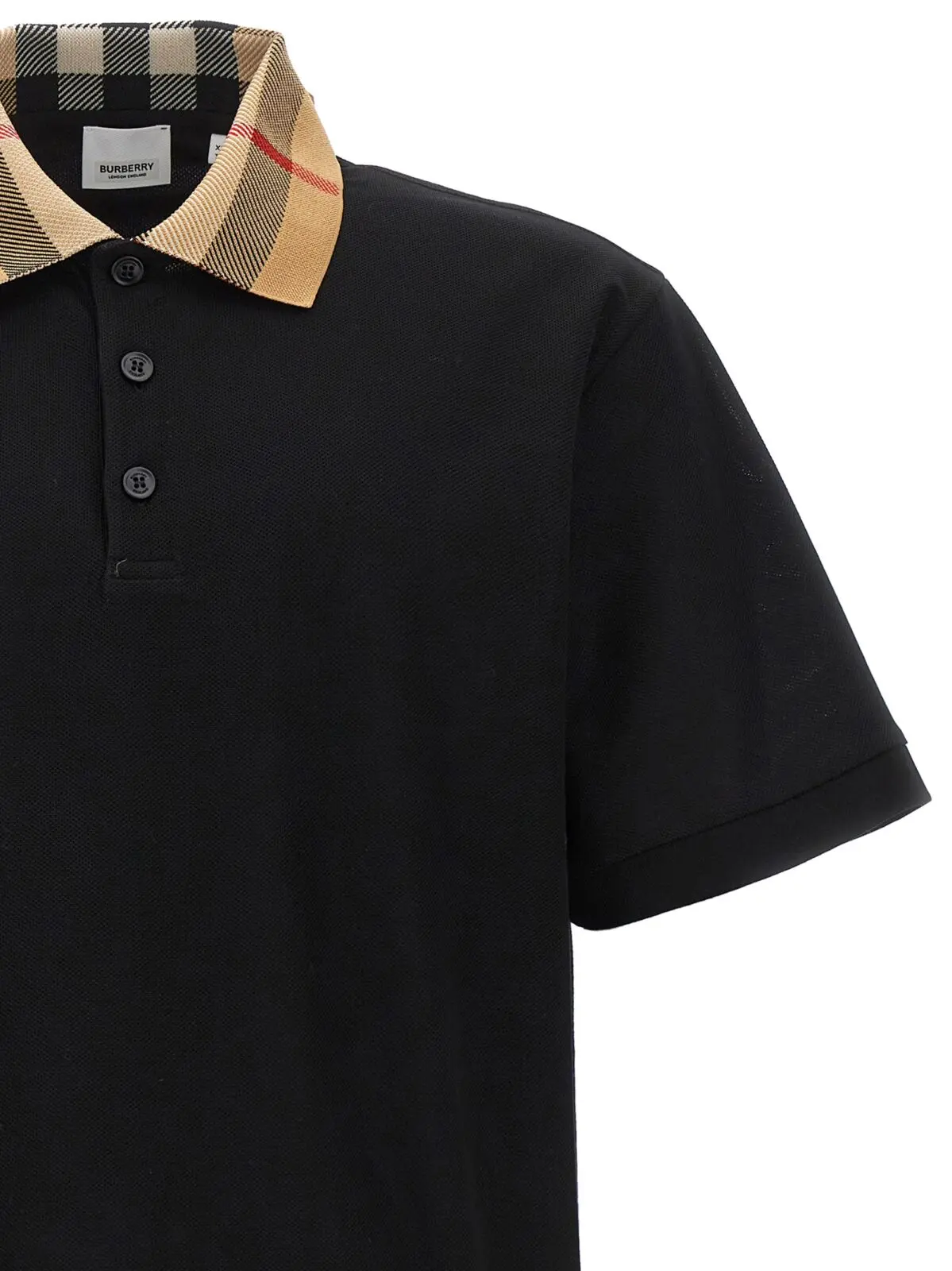 Поло Burberry Cody Чорне 3 'Cody' polo shirt Man BURBERRY Black