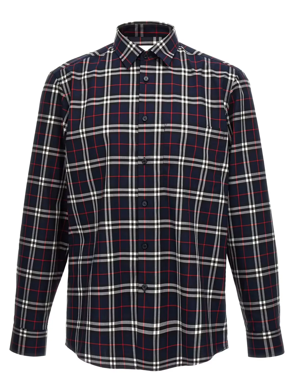 Сорочка Check Burberry Синій 1 Check shirt BURBERRY Blue