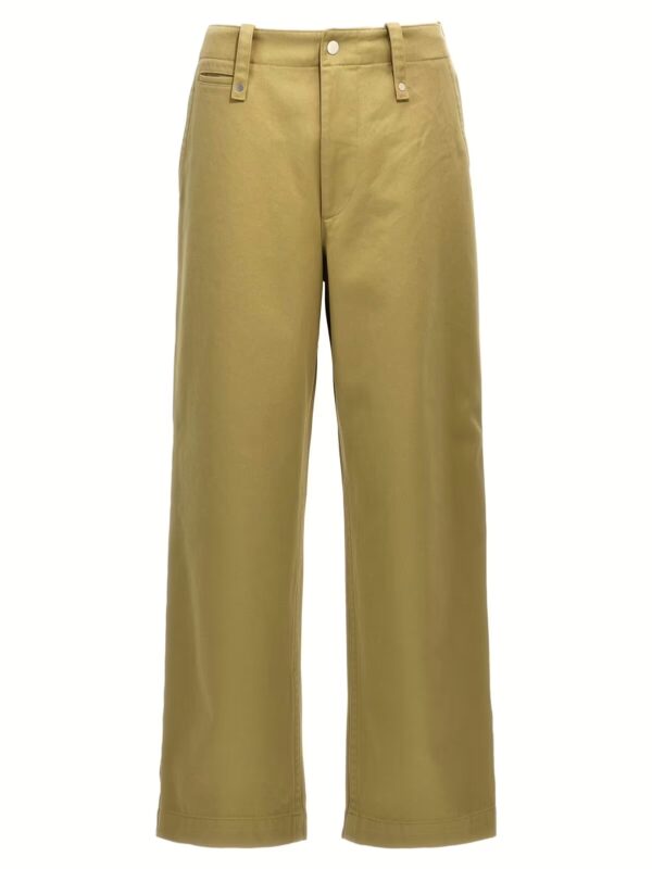 Cotton trousers BURBERRY Beige