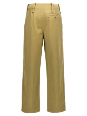 Cotton trousers 8076646HUNTER BURBERRY Beige