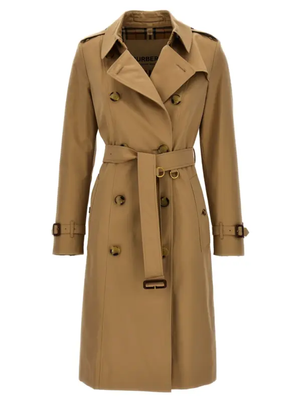 'The chelsea' trench coat BURBERRY Beige