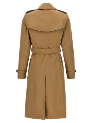 'The chelsea' trench coat Woman BURBERRY Beige