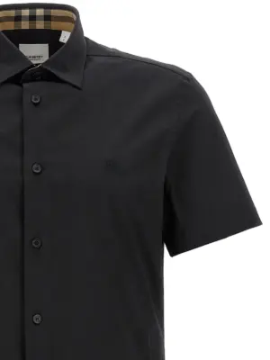 'Sherfield' shirt Man BURBERRY Black