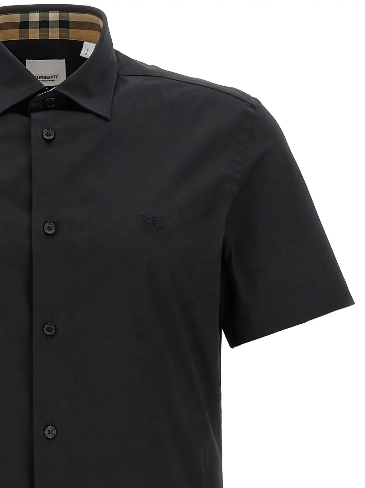 Сорочка Burberry Sherfield Чорна 3 'Sherfield' shirt Man BURBERRY Black