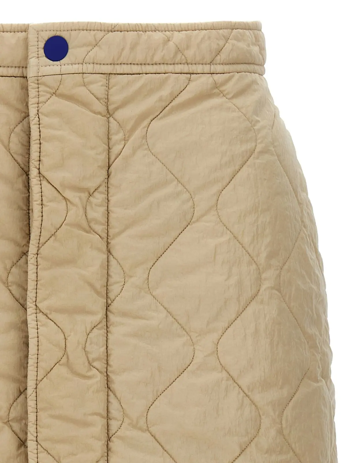 Спідниця Quilted nylon Burberry Бежевий 3 Quilted nylon skirt Woman BURBERRY Beige
