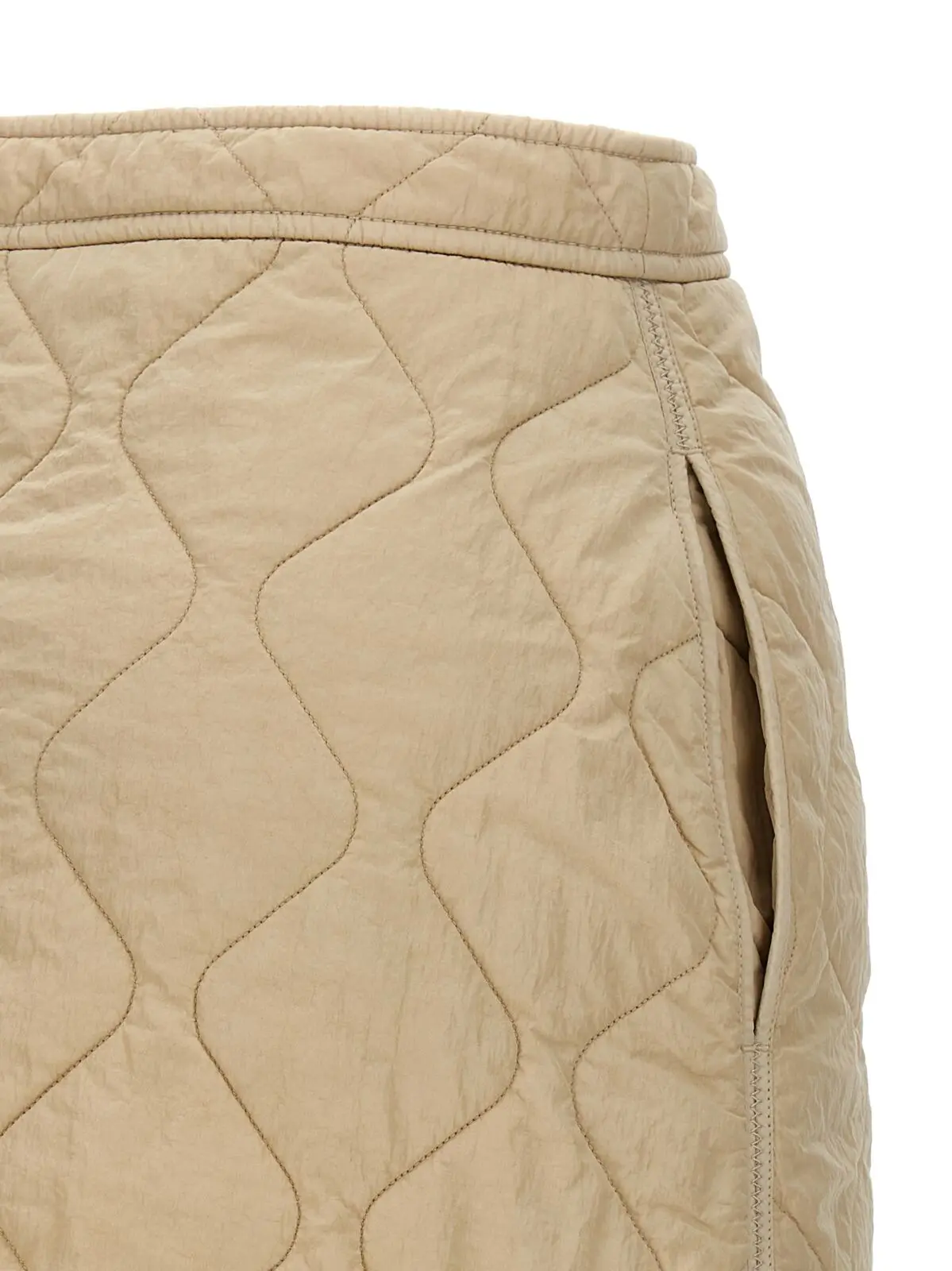 Спідниця Quilted nylon Burberry Бежевий 4 Quilted nylon skirt 100% polyamide BURBERRY Beige