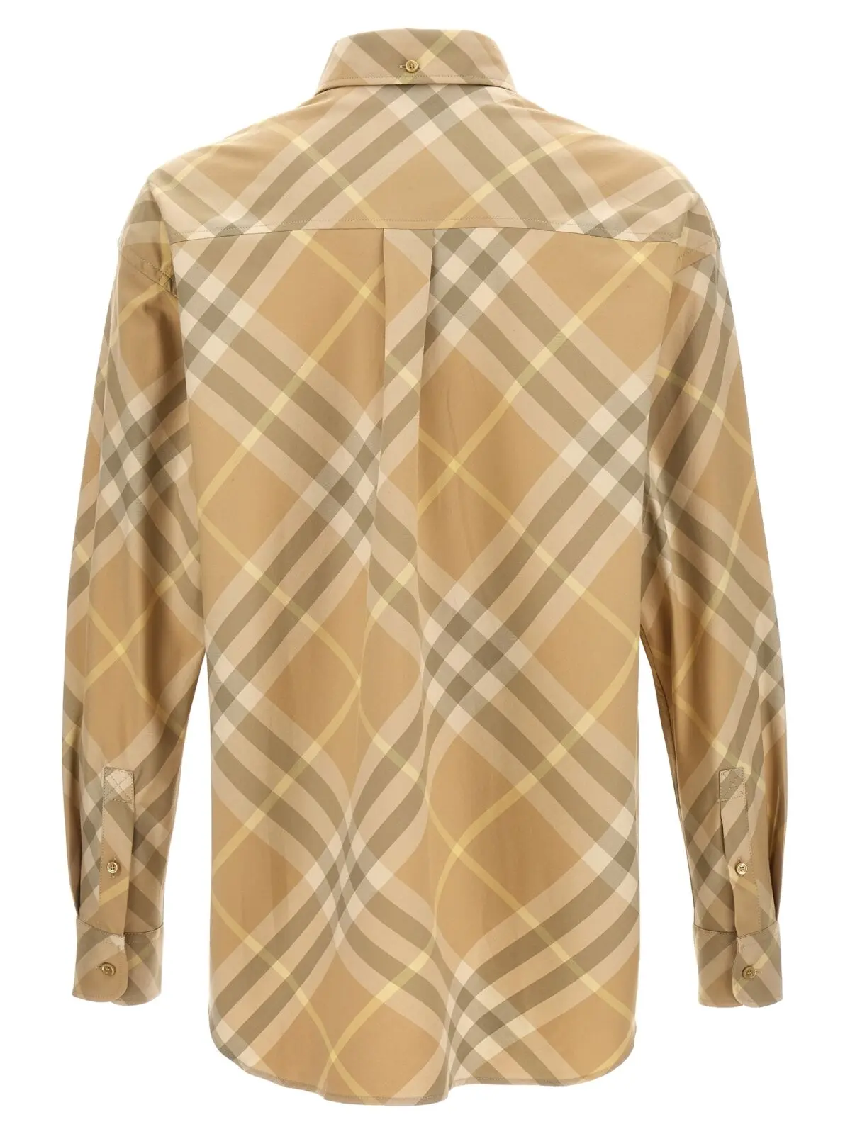 Кофта Check Burberry 2 Check shirt 8082194FLAX BURBERRY Beige