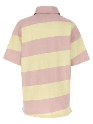 Logo striped polo shirt 8083208CAMEO BURBERRY Multicolor