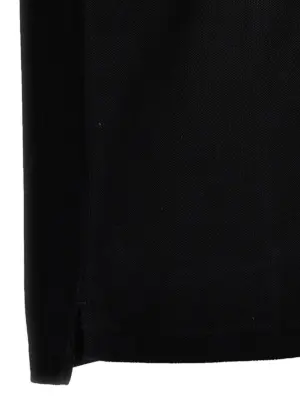 'Eddie' polo shirt 100% cotton BURBERRY Black