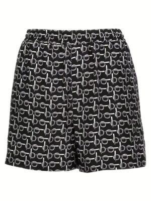 Press shorts BURBERRY Black