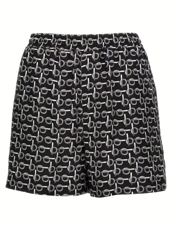Press shorts BURBERRY Black