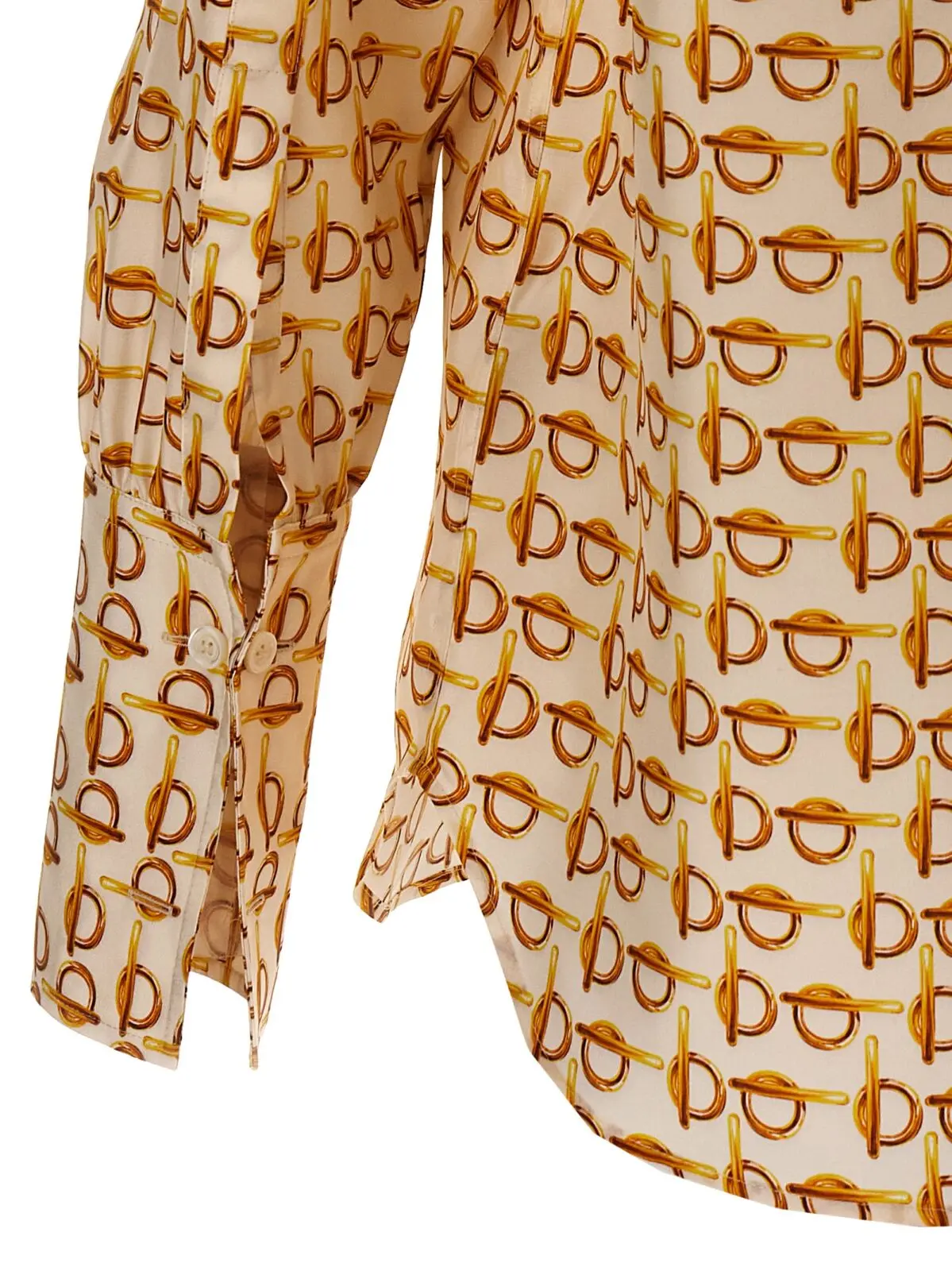 Сорочка B Burberry Багатокольорова 4 'B' shirt 100% silk BURBERRY Multicolor