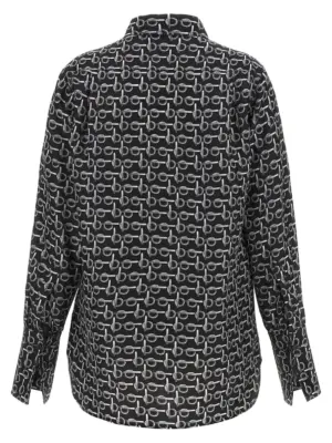 'B' shirt 8090732SILVERBLACK BURBERRY Black