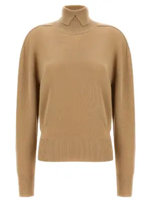 Turtle-neck sweater BURBERRY Beige