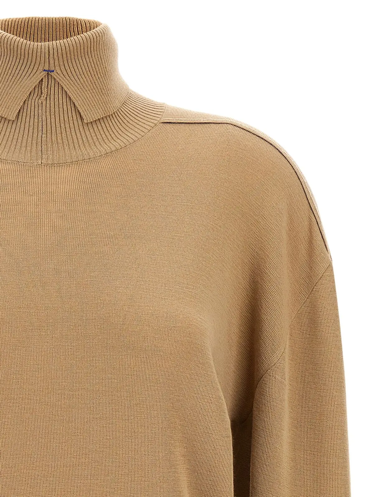 Светр Burberry Turtle-neck Бежевий 3 Turtle-neck sweater Woman BURBERRY Beige
