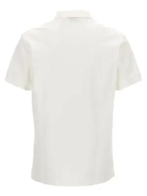 Logo embroidery polo shirt 8099166WHITE BURBERRY White