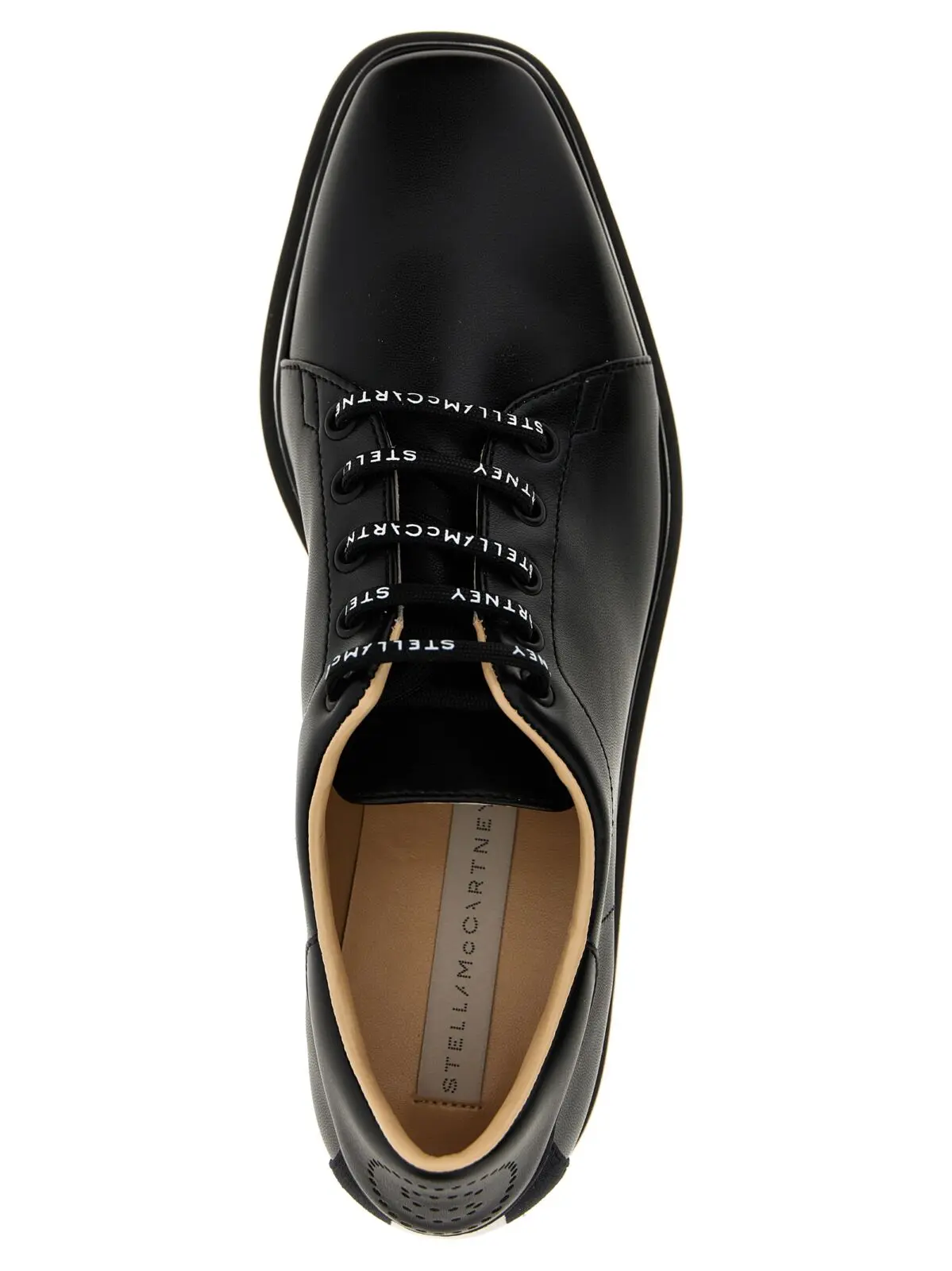 Кросівки на платформі Stella Mccartney Sneak-Elyse чорно-білі 3 'Sneak-Elyse' wedge Woman STELLA MCCARTNEY White/Black