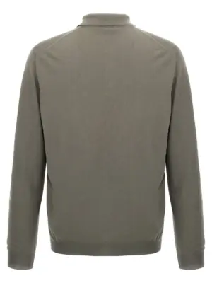 Wool polo shirt 810102Z0290N1796 ZANONE Gray