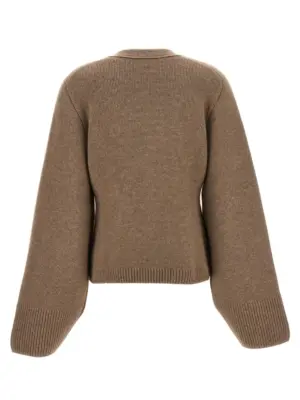 'Scarlet' cardigan 8267600216 KHAITE Brown